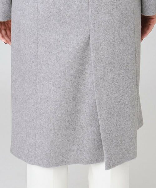 COUP DE CHANCE / クードシャンス その他アウター | 【日本製／フォックスファー／カシミヤ混】ファー付ウールコート | 詳細29