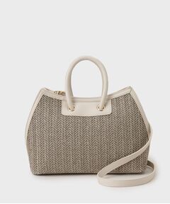 COUP DE CHANCE / クードシャンス ハンドバッグ | ナチュラル麻調バッグ