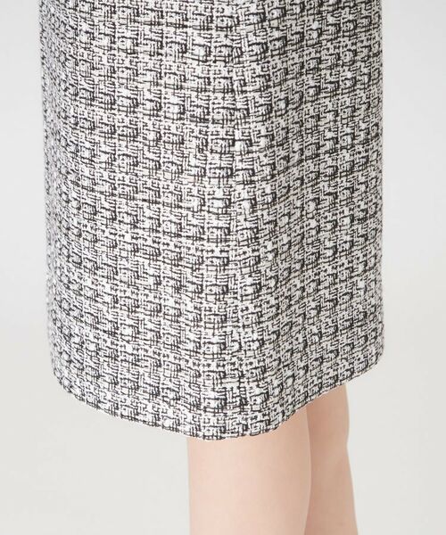 COUP DE CHANCE / クードシャンス スカート | 【日本製】ファンシーツィードのセミAラインスカート | 詳細23