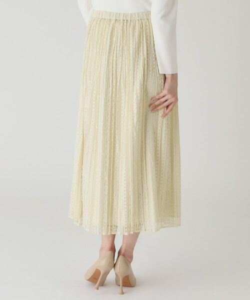 COUP DE CHANCE / クードシャンス スカート | 【洗える】レース素材プリーツスカート | 詳細13