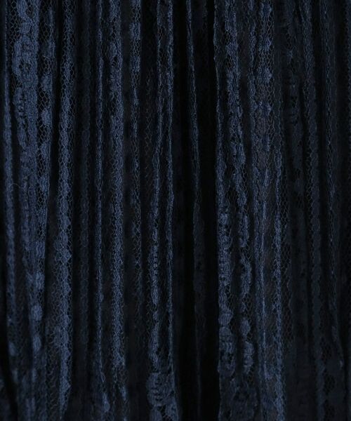 COUP DE CHANCE / クードシャンス スカート | 【洗える】レース素材プリーツスカート | 詳細8