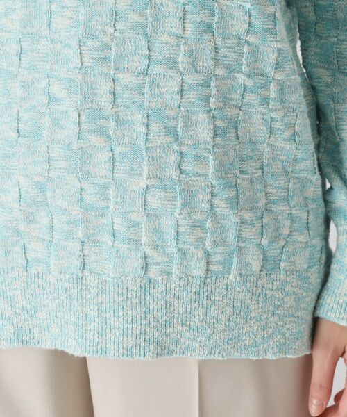 COUP DE CHANCE / クードシャンス ニット・セーター | 【洗える】前後2WAYロング丈ニットトップス | 詳細23