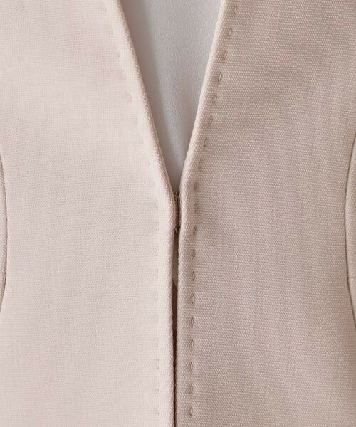 COUP DE CHANCE / クードシャンス ノーカラージャケット | 【洗える／日本製】カラーレスジャケット | 詳細23