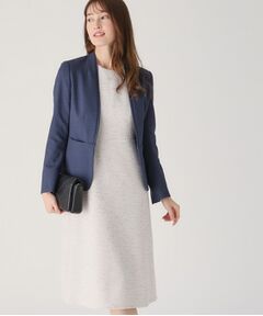 COUP DE CHANCE / クードシャンス テーラードジャケット | 【洗える／日本製／スーツ可】ノーカラージャケット