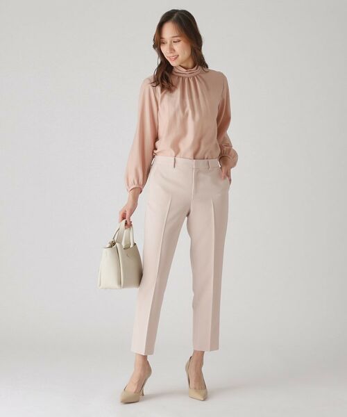 COUP DE CHANCE / クードシャンス ショート・ハーフ・半端丈パンツ | 【洗える/日本製】テーパードパンツ | 詳細11