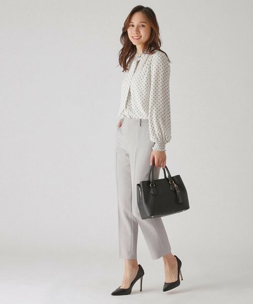 COUP DE CHANCE / クードシャンス ショート・ハーフ・半端丈パンツ | 【洗える/日本製】テーパードパンツ | 詳細2