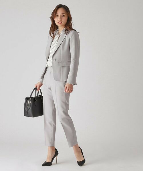 COUP DE CHANCE / クードシャンス ショート・ハーフ・半端丈パンツ | 【洗える/日本製】テーパードパンツ | 詳細3