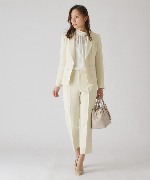 COUP DE CHANCE / クードシャンス ショート・ハーフ・半端丈パンツ | 【洗える/日本製】テーパードパンツ | 詳細6