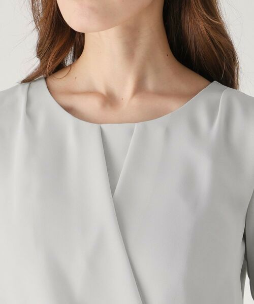 COUP DE CHANCE / クードシャンス シャツ・ブラウス | 【洗える/日本製/通勤】カシュクール風ブラウス | 詳細26