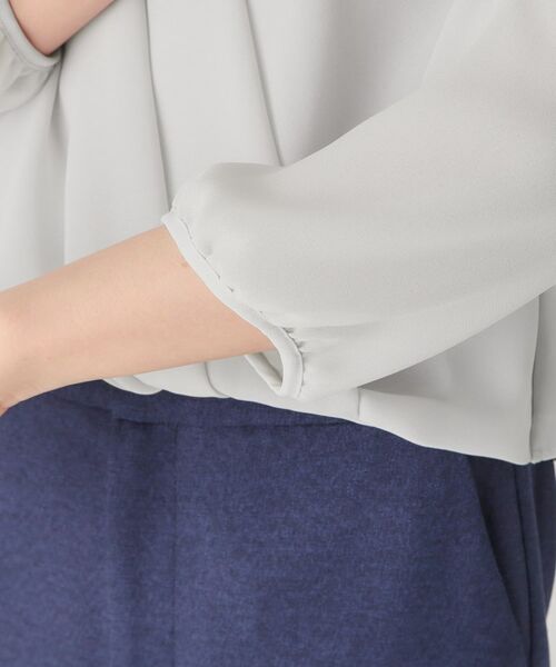 COUP DE CHANCE / クードシャンス シャツ・ブラウス | 【洗える/日本製/通勤】カシュクール風ブラウス | 詳細28