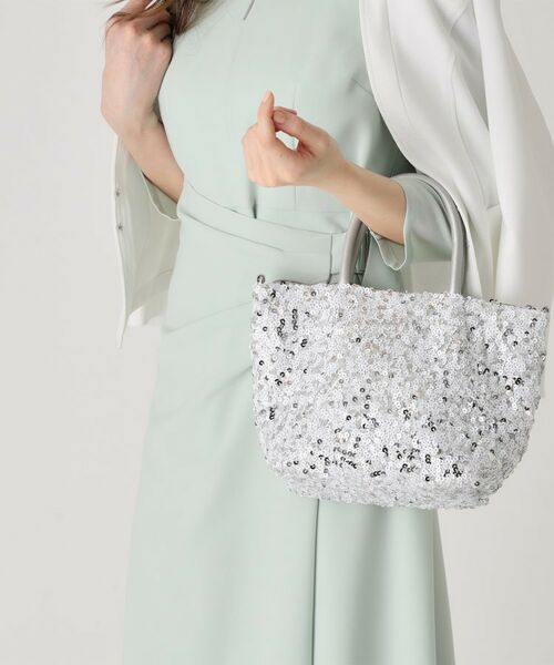 COUP DE CHANCE / クードシャンス トートバッグ | キラキラ輝く大人可愛いスパンコールバッグ | 詳細1