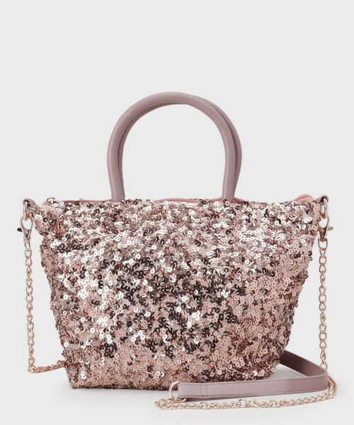 COUP DE CHANCE / クードシャンス トートバッグ | キラキラ輝く大人可愛いスパンコールバッグ | 詳細10