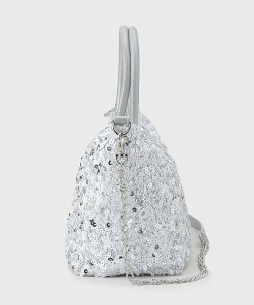 COUP DE CHANCE / クードシャンス トートバッグ | キラキラ輝く大人可愛いスパンコールバッグ | 詳細12