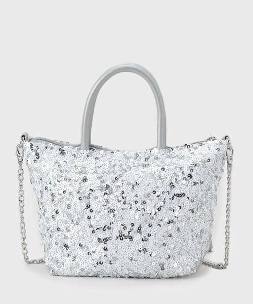 COUP DE CHANCE / クードシャンス トートバッグ | キラキラ輝く大人可愛いスパンコールバッグ | 詳細13