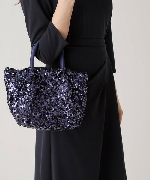 COUP DE CHANCE / クードシャンス トートバッグ | キラキラ輝く大人可愛いスパンコールバッグ | 詳細7