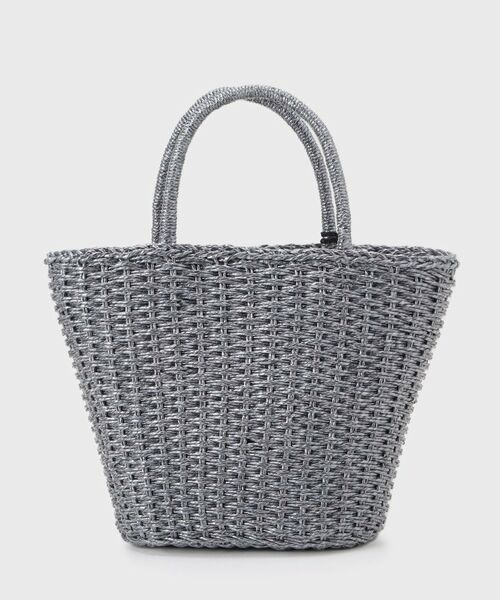 ANTEPRIMA　ダークブルー スパンコール付き　カゴバッグ ANTEPRIMA ダークブルー スパンコール付き カゴバッグ
