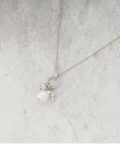 COUP DE CHANCE / クードシャンス ネックレス・ペンダント・チョーカー | パール調ガラストリオネックレス