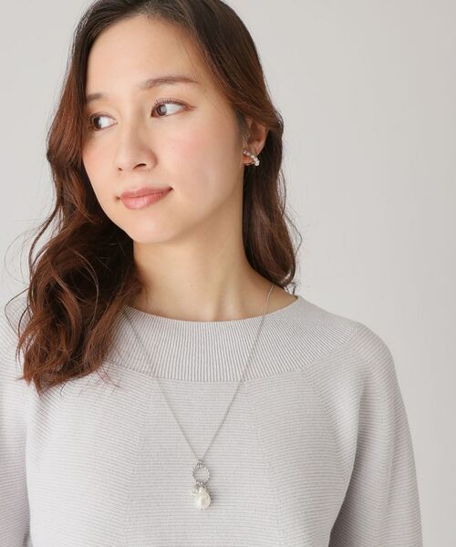 COUP DE CHANCE / クードシャンス ネックレス・ペンダント・チョーカー | パール調ガラストリオネックレス | 詳細6