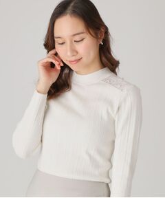 COUP DE CHANCE / クードシャンス ニット・セーター | 【洗える】レースニットトップス