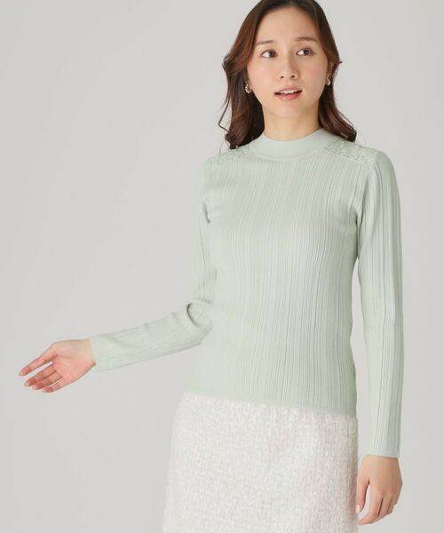 COUP DE CHANCE / クードシャンス ニット・セーター | 【洗える】レースニットトップス | 詳細17