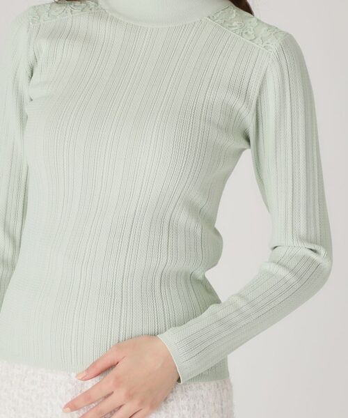 COUP DE CHANCE / クードシャンス ニット・セーター | 【洗える】レースニットトップス | 詳細22