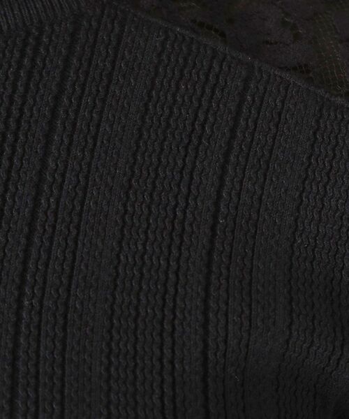 COUP DE CHANCE / クードシャンス ニット・セーター | 【洗える】レースニットトップス | 詳細8