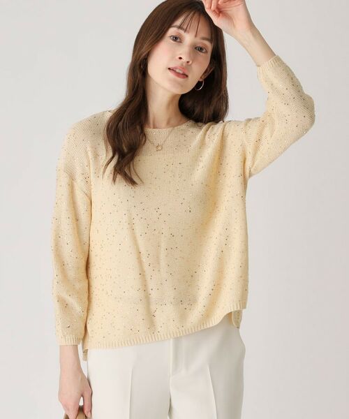 COUP DE CHANCE / クードシャンス ニット・セーター | 【洗える】スパンコールニット | 詳細13