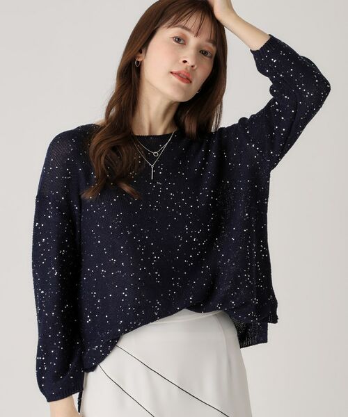 COUP DE CHANCE / クードシャンス ニット・セーター | 【洗える】スパンコールニット | 詳細17