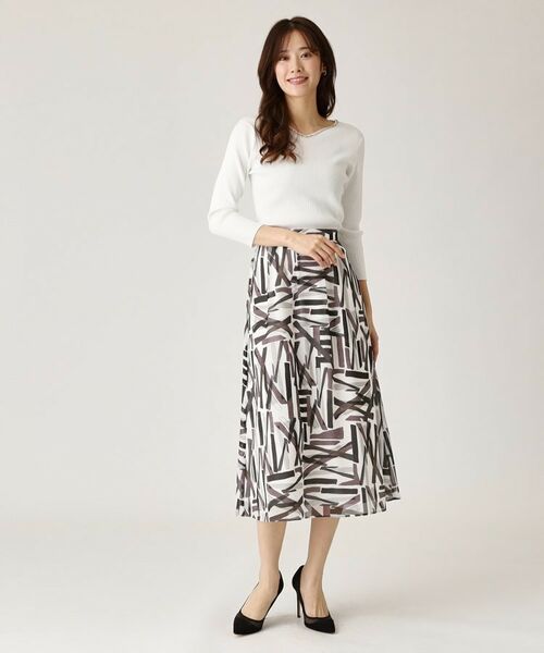 COUP DE CHANCE / クードシャンス ニット・セーター | 【洗える】ビジューリブニットトップス | 詳細2