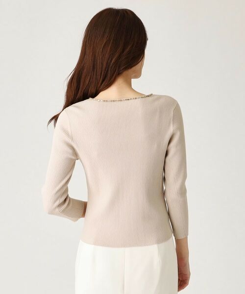 COUP DE CHANCE / クードシャンス ニット・セーター | 【洗える】ビジューリブニットトップス | 詳細22