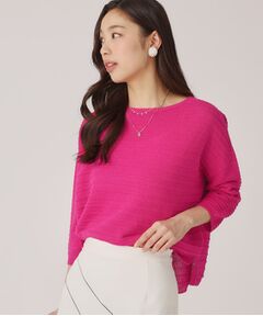 COUP DE CHANCE / クードシャンス ニット・セーター | 【洗える／日本製】ざっくり編み柄ニットトップス