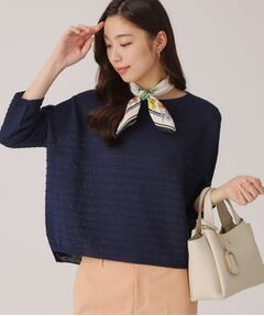 COUP DE CHANCE / クードシャンス ニット・セーター | 【洗える／日本製】ざっくり編み柄ニットトップス