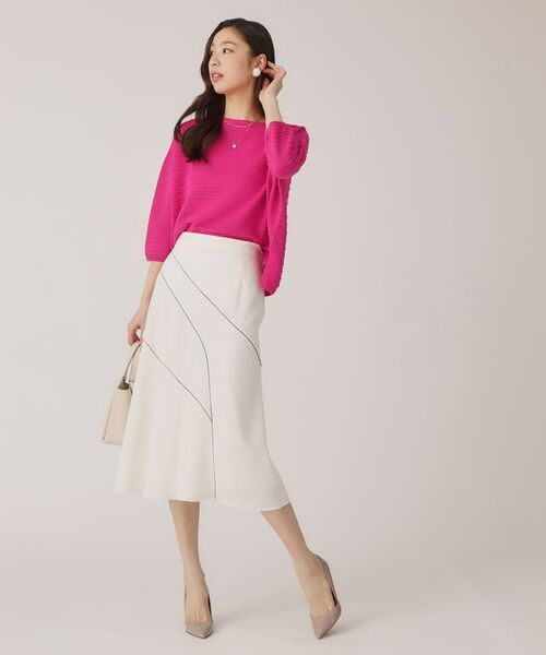 COUP DE CHANCE / クードシャンス ニット・セーター | 【洗える／日本製】ざっくり編み柄ニットトップス | 詳細14