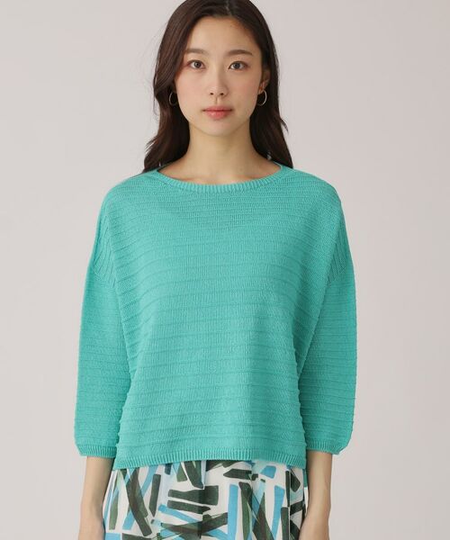 COUP DE CHANCE / クードシャンス ニット・セーター | 【洗える／日本製】ざっくり編み柄ニットトップス | 詳細20