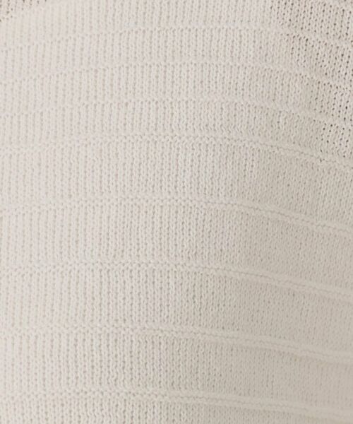 COUP DE CHANCE / クードシャンス ニット・セーター | 【洗える／日本製】ざっくり編み柄ニットトップス | 詳細4