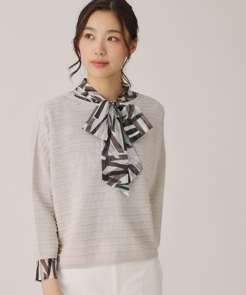 COUP DE CHANCE / クードシャンス ニット・セーター | 【洗える／日本製】ざっくり編み柄ニットトップス | 詳細5