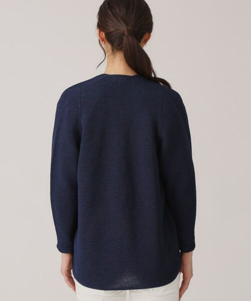 COUP DE CHANCE / クードシャンス カーディガン・ボレロ | 【洗える／日本製／ヒップ丈】着流しカーディガン | 詳細15