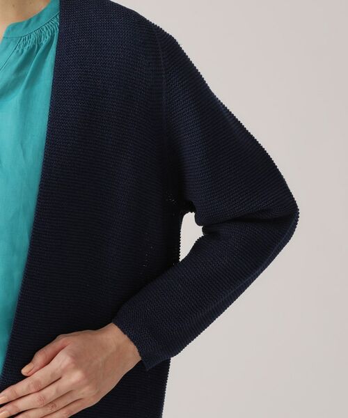 COUP DE CHANCE / クードシャンス カーディガン・ボレロ | 【洗える／日本製／ヒップ丈】着流しカーディガン | 詳細17