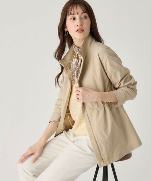 COUP DE CHANCE / クードシャンス レザーブルゾン・ジャケット | 【洗える／軽量】スタンド衿ブルゾン | 詳細2