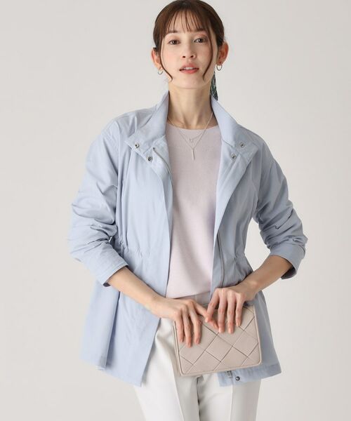 COUP DE CHANCE / クードシャンス レザーブルゾン・ジャケット | 【洗える／軽量】スタンド衿ブルゾン | 詳細5