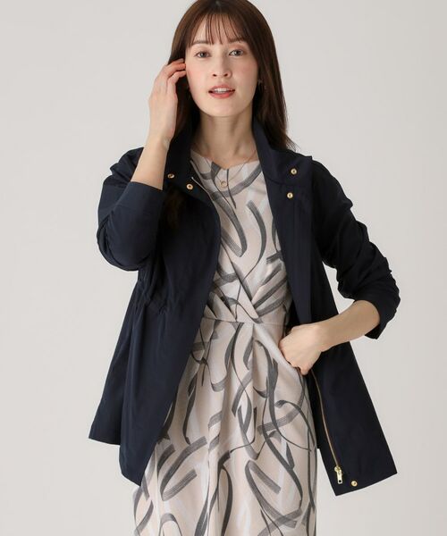 COUP DE CHANCE / クードシャンス レザーブルゾン・ジャケット | 【洗える／軽量】スタンド衿ブルゾン | 詳細9