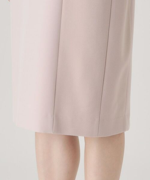 COUP DE CHANCE / クードシャンス ミニ丈・ひざ丈ワンピース | 【洗える/日本製】配色使いワンピース | 詳細20