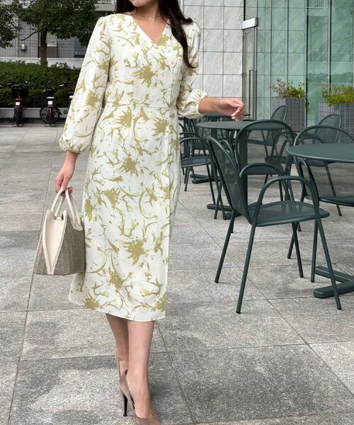 COUP DE CHANCE / クードシャンス ミニ丈・ひざ丈ワンピース | 【洗える/日本製】オリジナルプリントのワンピース | 詳細15