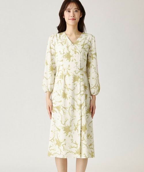 COUP DE CHANCE / クードシャンス ミニ丈・ひざ丈ワンピース | 【洗える/日本製】オリジナルプリントのワンピース | 詳細16