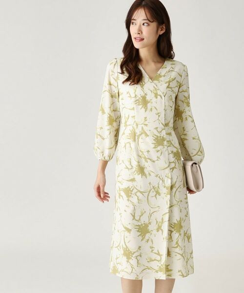 COUP DE CHANCE / クードシャンス ミニ丈・ひざ丈ワンピース | 【洗える/日本製】オリジナルプリントのワンピース | 詳細5