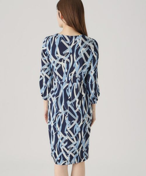 COUP DE CHANCE / クードシャンス ミニ丈・ひざ丈ワンピース | 【洗える／日本製】柄タイトワンピース | 詳細11