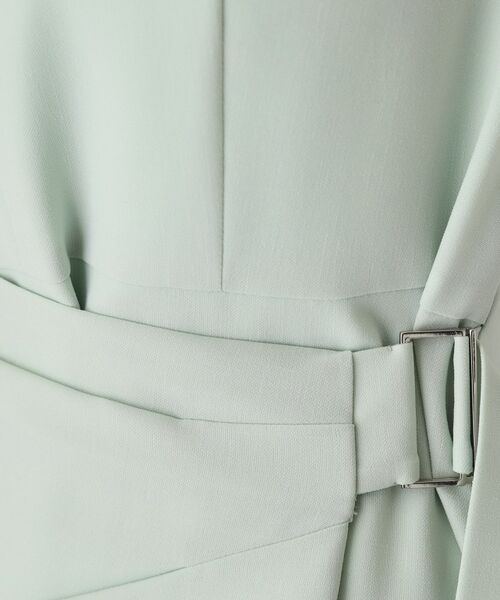 COUP DE CHANCE / クードシャンス ミニ丈・ひざ丈ワンピース | 【日本製】ラップ風デザインワンピース | 詳細5