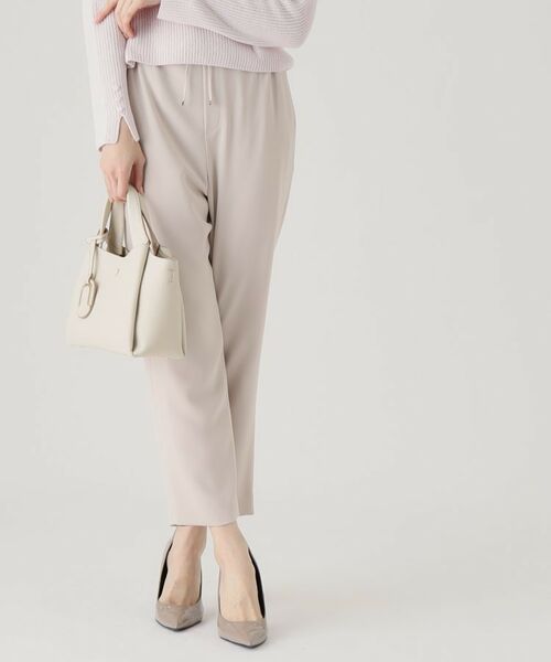 COUP DE CHANCE / クードシャンス ショート・ハーフ・半端丈パンツ | 【洗える／ウエストゴム】イージーパンツ | 詳細1