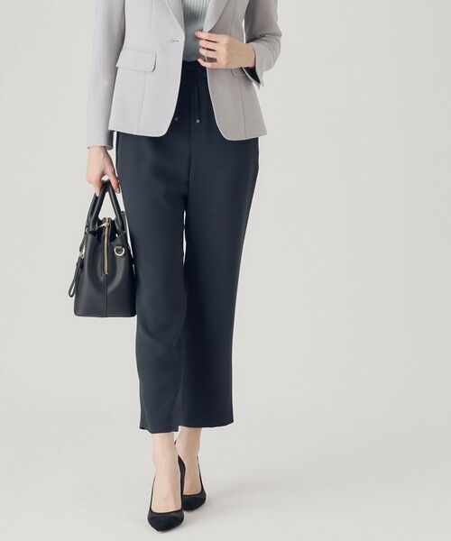 COUP DE CHANCE / クードシャンス ショート・ハーフ・半端丈パンツ | 【洗える／ウエストゴム】イージーパンツ | 詳細5