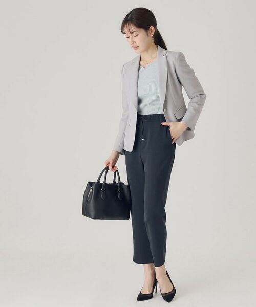 COUP DE CHANCE / クードシャンス ショート・ハーフ・半端丈パンツ | 【洗える／ウエストゴム】イージーパンツ | 詳細6